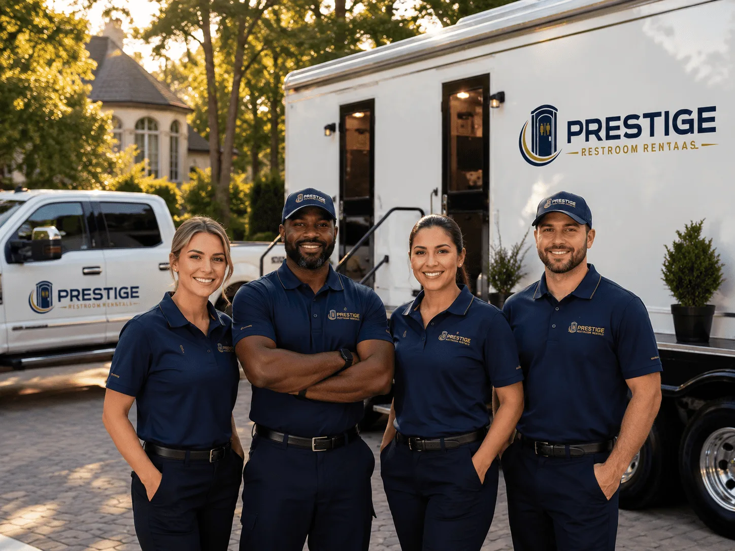 Trusted Luxury Portable Restrooms company in Emmett, MI